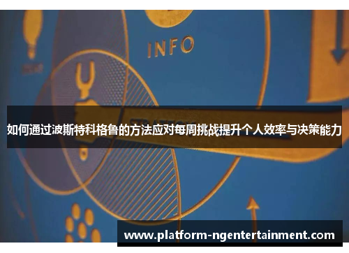 如何通过波斯特科格鲁的方法应对每周挑战提升个人效率与决策能力