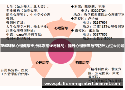 英超球员心理健康支持体系建设与挑战:提升心理素质与预防压力过大问题 英超球员心理健康支持体系建设与挑战:提升心理素质与预防压力过大问题